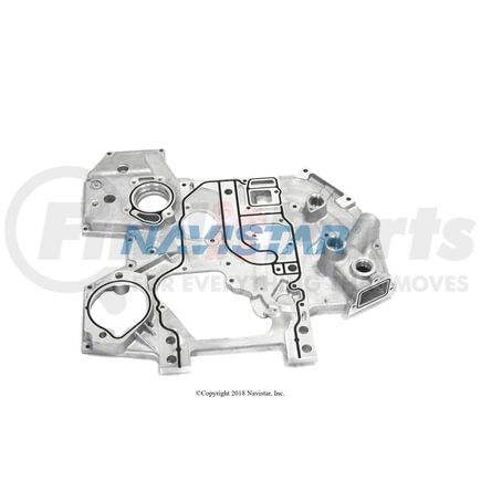 1891415C94 by INTERNATIONAL - Engine Timing Cover Assembly - Front, Rear Half, Supersedes 1891415C93