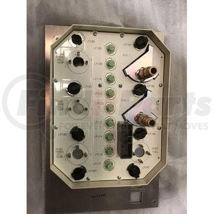 3833544C91 by INTERNATIONAL - Cluster, Panel Right, Air 1, Air 2, Fuel, Rr Axle Temperature, Navistar Compatible
