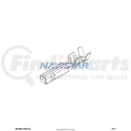 3860055C1 by INTERNATIONAL - Electrical Cables Terminals, Navistar Compatible