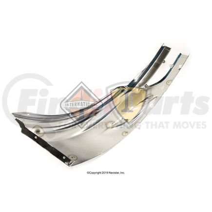 3805323C4 by INTERNATIONAL - BUMPER,PANEL CHROME LH FRONT B