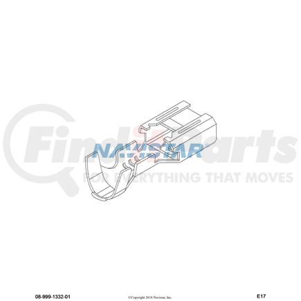 3541250C1 by INTERNATIONAL - Electrical Cables Terminals, Navistar Compatible