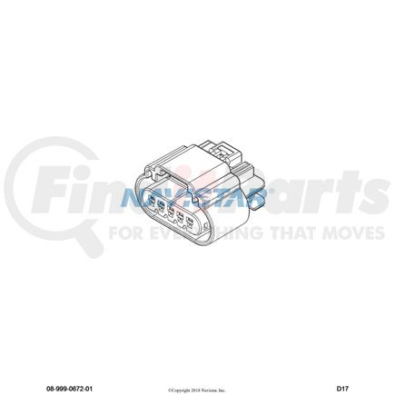 3827829C1 by INTERNATIONAL - BODY CONNECTOR 5 WAY