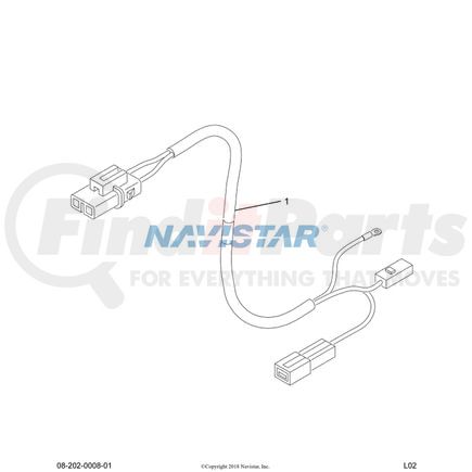 592952C1 by INTERNATIONAL - TERMINAL CABLE