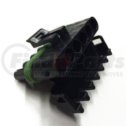 587574C91 by INTERNATIONAL - Body Wiring Harness Connector - 6 Way Male, Navistar Compatible