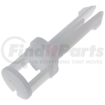 700-499 by DORMAN - Glove Box Strap Clip - Plastic, White, 1.894 in. Length, 0.31 in. OD
