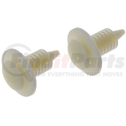 963-159D by DORMAN - Door Trim Panel Pocket Clip - Plastic, White, 0.957 in. Length, fits 5/16 in. Hole