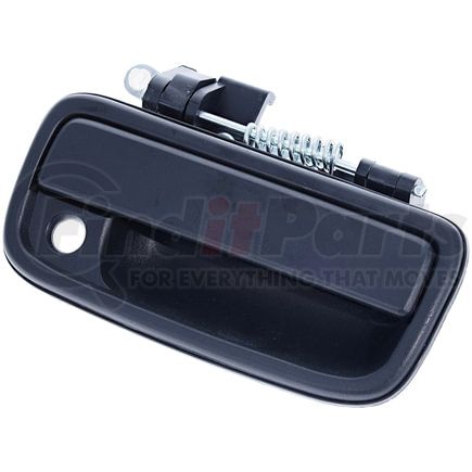 91318 by DORMAN - Exterior Door Handle Front Right Plastic Base Black