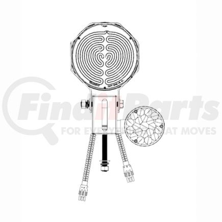 37278C by TRUCK-LITE - HLMP-LED NG HTD SNW PL KIT