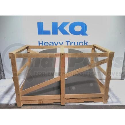 4070309C92 by INTERNATIONAL - Deflector, Air Roof Mounting Less Extension W/ Satellite, Fixed, Navistar Compatible