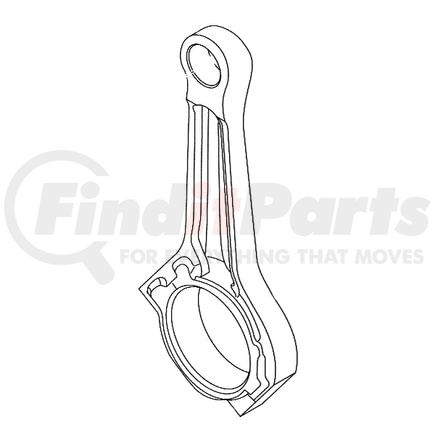1873875C99 by INTERNATIONAL - Engine Connecting Rod, Navistar Compatible