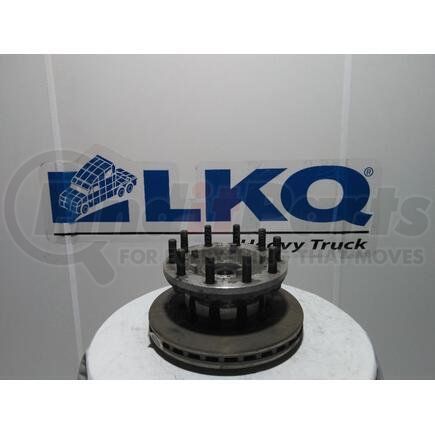 4066286C91 by INTERNATIONAL - Wheel Hub Assembly - Front, W/Rotor F12 Aluminum 10-285 P/A Aluminum Rim Antilock Brake System (Abs), Navistar Compatible