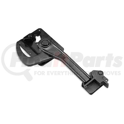 025-10333 by FLEET ENGINEERS - Lock Assembly for 2 Roller Doors, Black E-Coat/Powder Coat