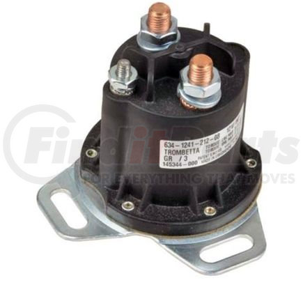 634-1241-212-08 by TROMBETTA - Starter Solenoid - PowerSeal, 12V, Intermittent Duty, Internal Diode