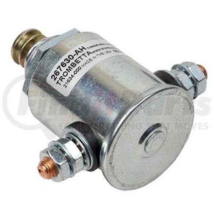 267630AH by TROMBETTA - Pump Switch - SPST, 2 Terminals, 12/24V, 200A, Threaded Shaft, Momentary