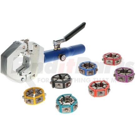 69196 by FOUR SEASONS - Beadlock Crimper Kit, Hydraulic, Portable, Integrated Hand Pump