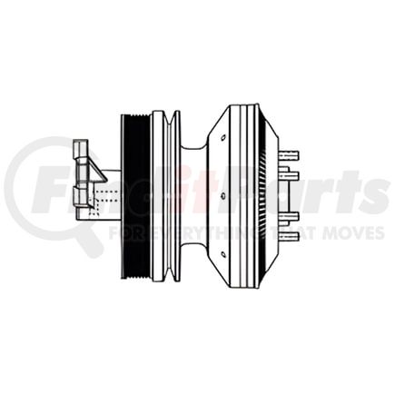 99A9663 by HORTON - Engine Cooling Fan Clutch