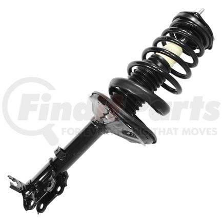 15111 by UNITY AUTOMOTIVE - Pre-assembled Complete Strut Assembly including Coil Spring, Top Mount and All Components