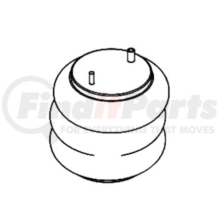 Hendrickson R-011690 Air Suspension Spring Air Suspension Spring