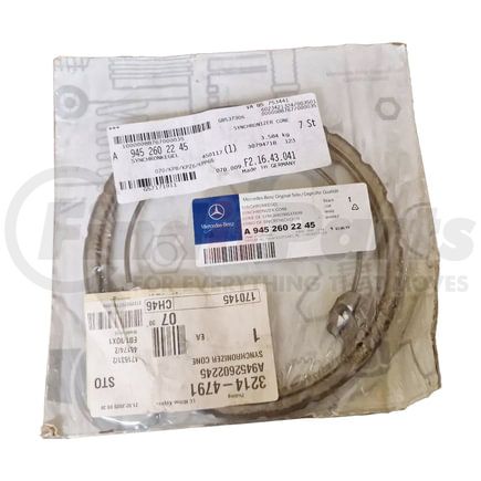 WADT12-0082 by WORLD AMERICAN - Manual Transmission Synchro Ring