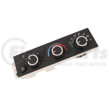 84793088 by ACDELCO - A/C Control Panel - Black, Manual, fits 2008-2021 Chevrolet Express/GMC Savana