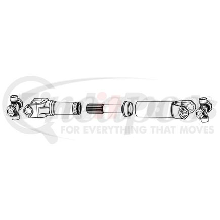 N1710IA-HR by NEAPCO - Interaxle Driveshaft Kit