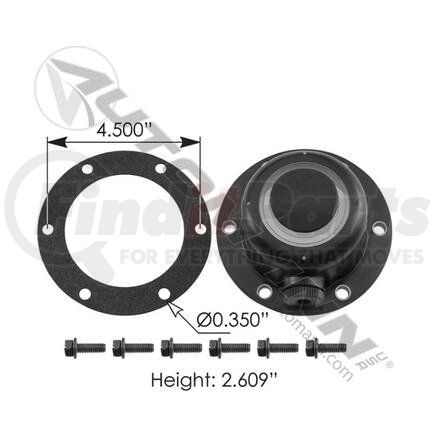 180.CR1612-C40 by AUTOMANN - OIL FILL HUBCAP 1 EA