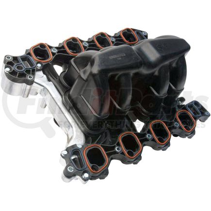 FD1413042 by URO - Intake Manifold - Upper, Black, Plastic/Aluminum, 11 Mounting Holes