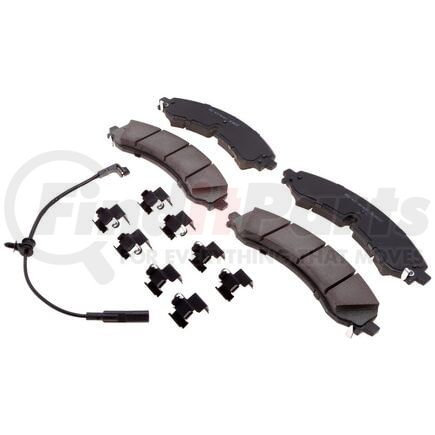 ACDelco 17D2250CH Disc Brake Pad Set Disc Brake Pad Kit - Front, Gold Series, Ceramic