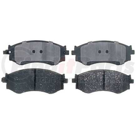 17D462CH by ACDELCO - Disc Brake Pad Set - Front, Ceramic