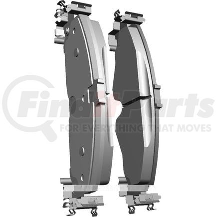 86822980 by ACDELCO - Disc Brake Pad Set - Front