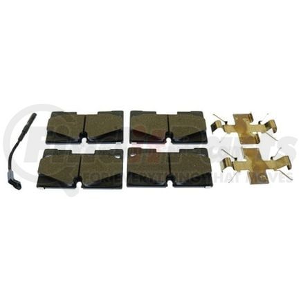 85663434 by ACDELCO - Disc Brake Pad Kit - Front, Steel Backing Plate, with Hardware and Shims