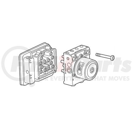 85009017 by ACDELCO - Electronic Brake Control Module - with Brake Pressure Module