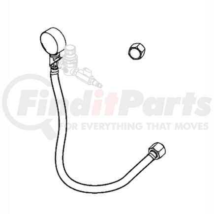 J-48710 by OTC TOOLS & EQUIPMENT - Detriot Diesel Platform System Air Pressure Test Tool for DD13 snd DD15 Fuel Systems