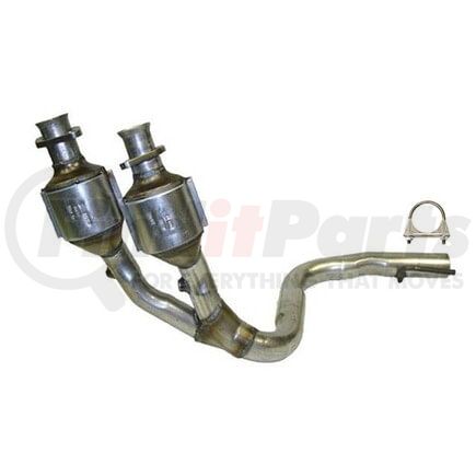 20390 by EASTERN CONVERTORS - Catalytic Converter - Front, Stainless Steel, 32" OAL, without Gasket