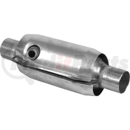 82725 by EASTERN CONVERTORS - Catalytic Converter - Front, Undercar, Stainless Steel, 14" OAL, 2.25" ID, 2.25" OD, without Gasket