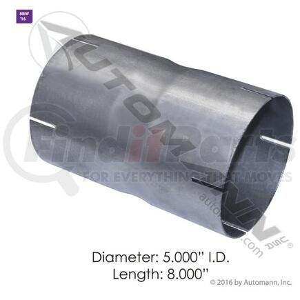 562.U84500A by AUTOMANN - Coupler, 5 in. ID x 8 in. Length, ALZ