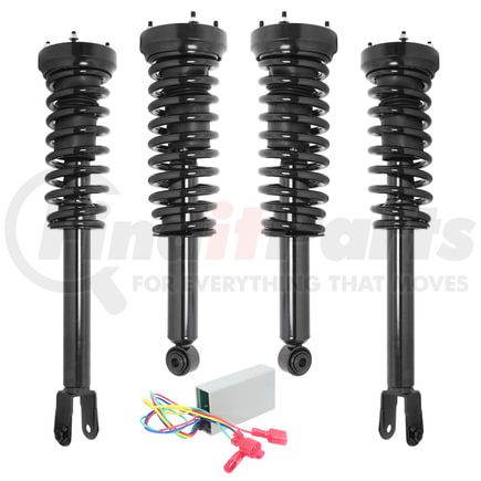 31-011700-4-S by UNITY AUTOMOTIVE - Air Spring To Coil Spring Conversion Kit Converting Air/Electronic Suspension to Standard Suspension