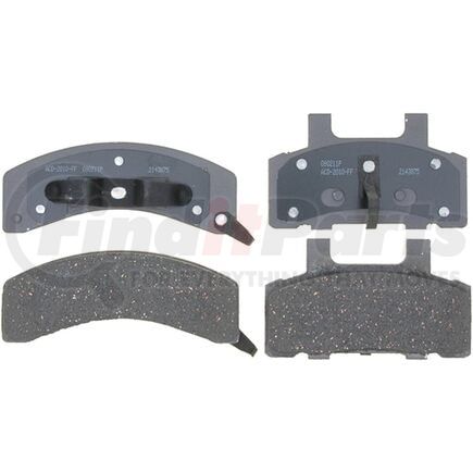 14D368C by ACDELCO - PAD SETFRT DI