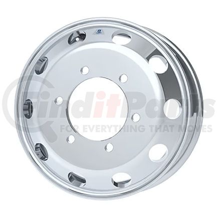 664807 by ALCOA - Aluminum Wheel - 17.5" x 6" Wheel Size, Hub Pilot, High Polish