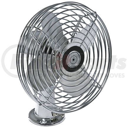 25-10031 by OMEGA ENVIRONMENTAL TECHNOLOGIES - DASH MOUNTED 2 SPEED FAN CHROME 24V