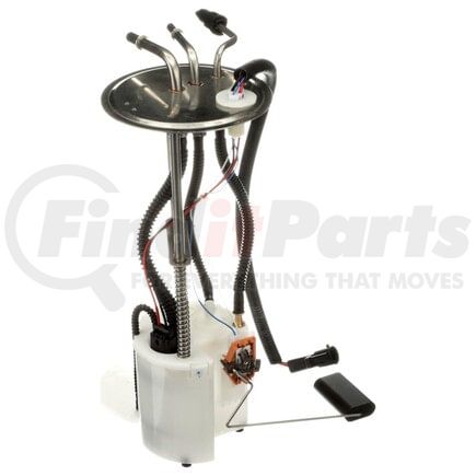 PN3143 by DELPHI - Fuel Pump Module Assembly - In-Tank, 44 PSI, 4 Male Pin Terminals, 3/8" Outlet OD, GAS