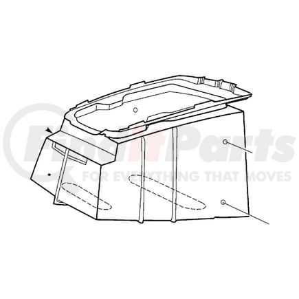 2C3Z2506010AAA by FORD - BOX ASY - GLOVE COMPARTMENT