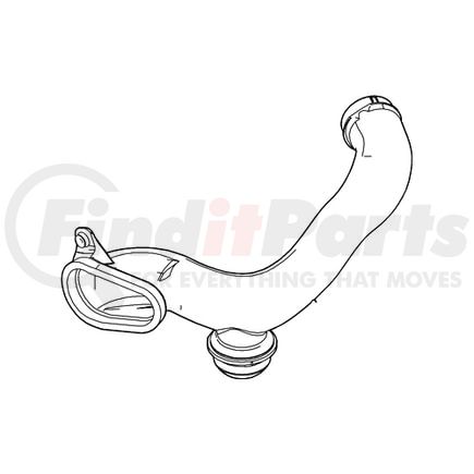 6L8Z9F843B by FORD - TUBE - AIR INLET