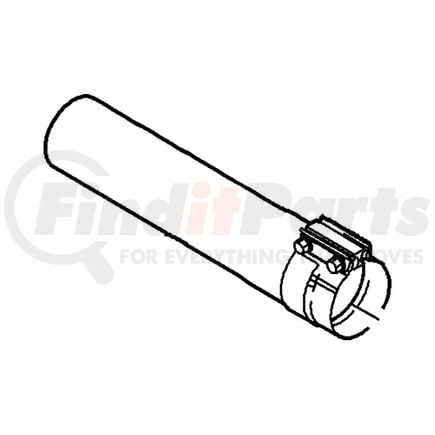 8C2Z5K238A by FORD - EXTENSION - EXHAUST PIPE