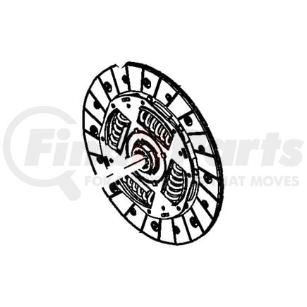 8R3Z7550B by FORD - DISC ASY - CLUTCH