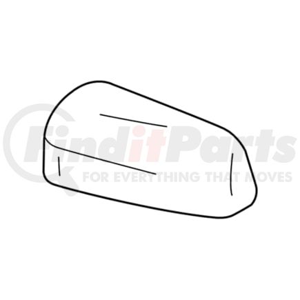 9T1Z17D742A by FORD - COVER - MIRROR HOUSING