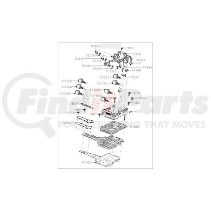 AC3Z7G391A by FORD - SOLENOID ASY