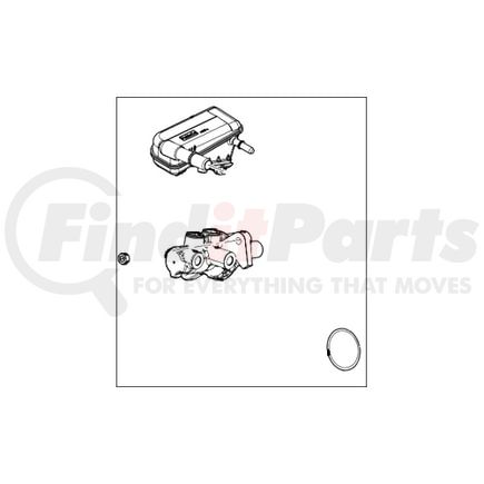 AE8Z2140F by FORD - KIT - MASTER CYLINDER REPAIR