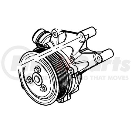 BC3Z8501B by FORD - PUMP ASY - WATER