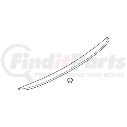 BE8Z5444210AA by FORD - KIT - REAR SPOILER